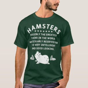 Camiseta Hamsters Noun Definition Guiné Pig Hamster Lover