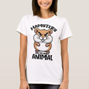 Camiseta Hamsters São Meu Animal Espiritual