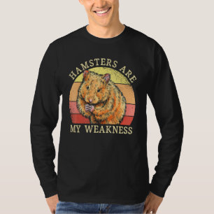 Camiseta Hamsters São Minha Fragilidade Hammy Love