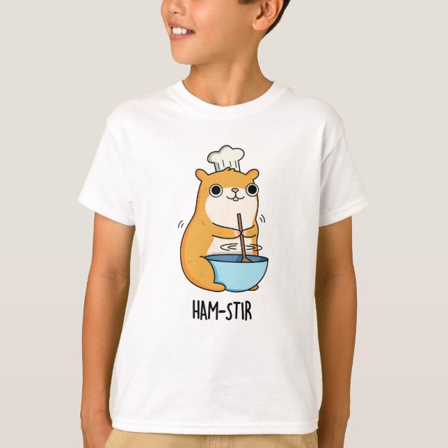 Camiseta Hamstir Funny Hamster Pun (Frente)