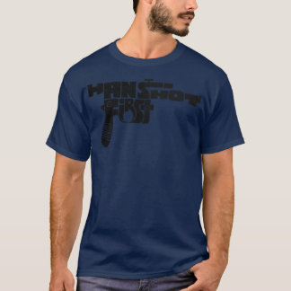 Camiseta Han Shot Primeiro