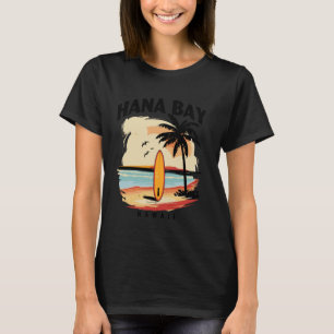 Camiseta Hana Bay Hawaii Surfboard Men Mulheres