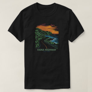 Camiseta Hana Highway Maui Hawaii Vista