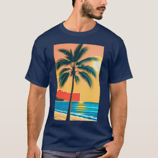 Camiseta Hanaa garota da Palma e Praia