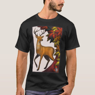 Camiseta Hanafuda Deer Maple Classic T-Shirt
