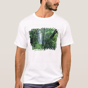 Camiseta Hanakapiai Falls ao longo da costa de Na Pali, Kau