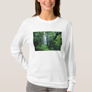 Camiseta Hanakapiai Falls ao longo da costa de Na Pali, Kau
