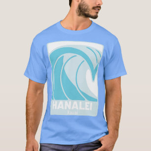 Camiseta Hanalei Beach Kauai Hawaii Atlantic Ocean HI Crash