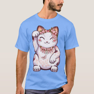 Camiseta Hanami Maneki Neko Shun