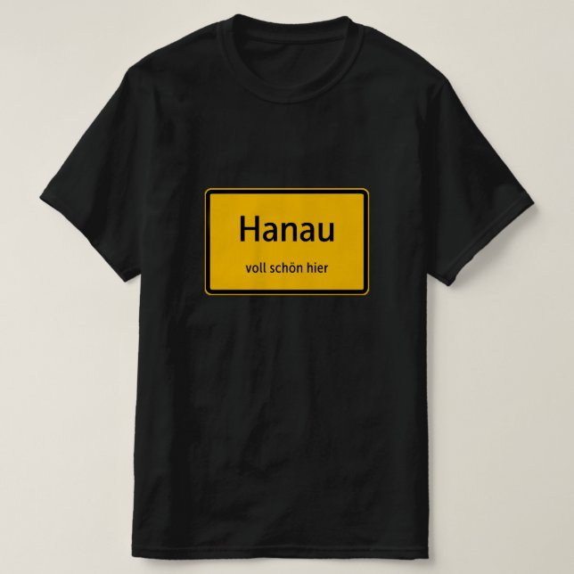 Camiseta Hanau Herren Männer T-Shirt Tshirt Shirt (Frente do Design)
