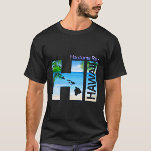 Camiseta Hanauma Bay Hi Hawaii Aloha Férias Estatais