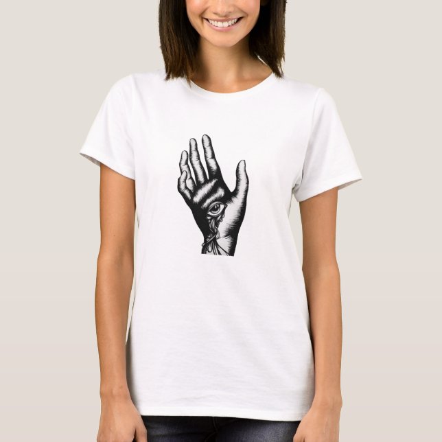 Camiseta Hand eye Tee (Frente)