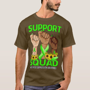 Camiseta Hand Support Squad Childhood Depression Awareness