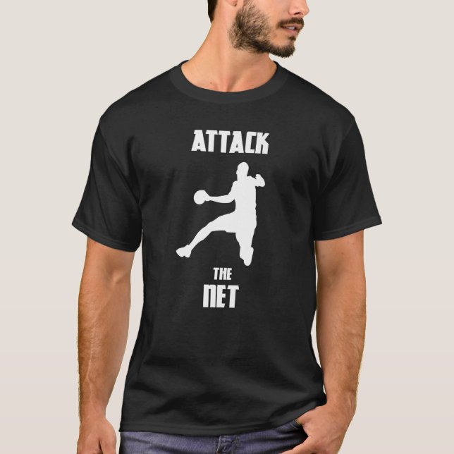 Camiseta Handball  Attack the Net (Frente)