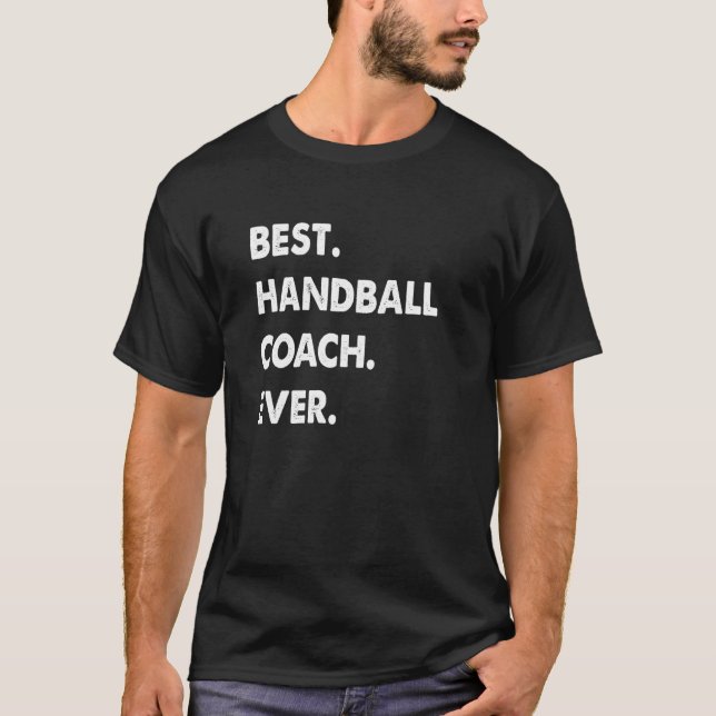 Camiseta Handball Coach Profession Best Handball Coach Ever (Frente)