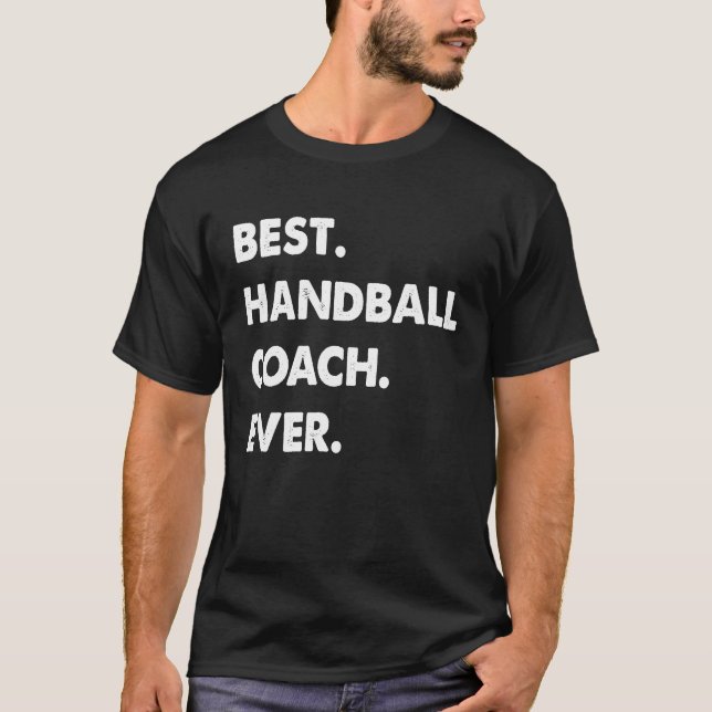 Camiseta Handball Coach Profession Best Handball Coach Ever (Frente)