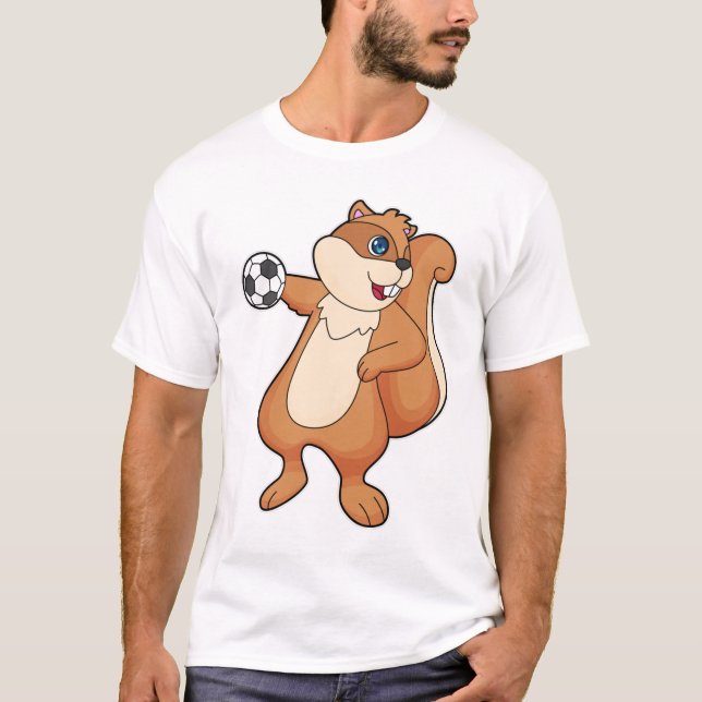 Camiseta Handball do Esquilo (Frente)