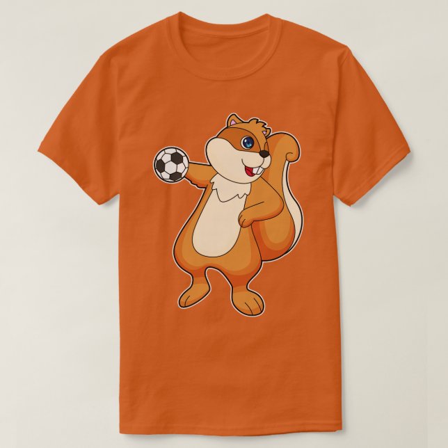 Camiseta Handball do Esquilo (Frente do Design)