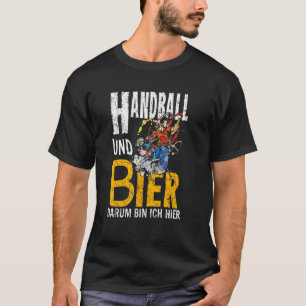 Camiseta Handball E Beer Darum Caixa Ich Hier Trainer Beach