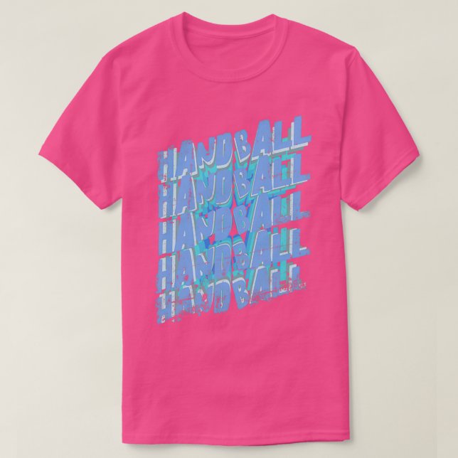 Camiseta Handball Handball Handballspieler 18 (Frente do Design)