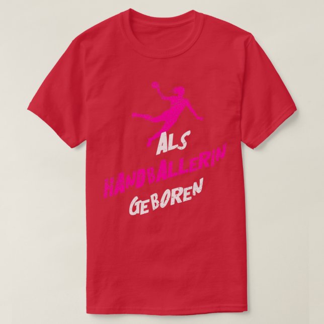 Camiseta Handball Handballer Handballerin Team 5 (Frente do Design)