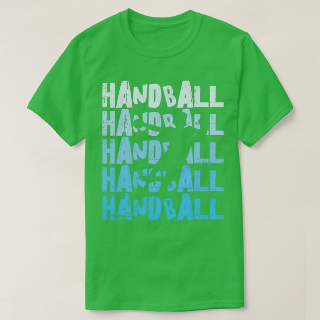 Camiseta Handball Handballer Handballerin Teamsport 1 (Frente do Design)