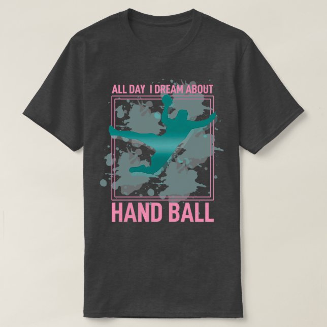 Camiseta Handball Is My Life 1 (Frente do Design)