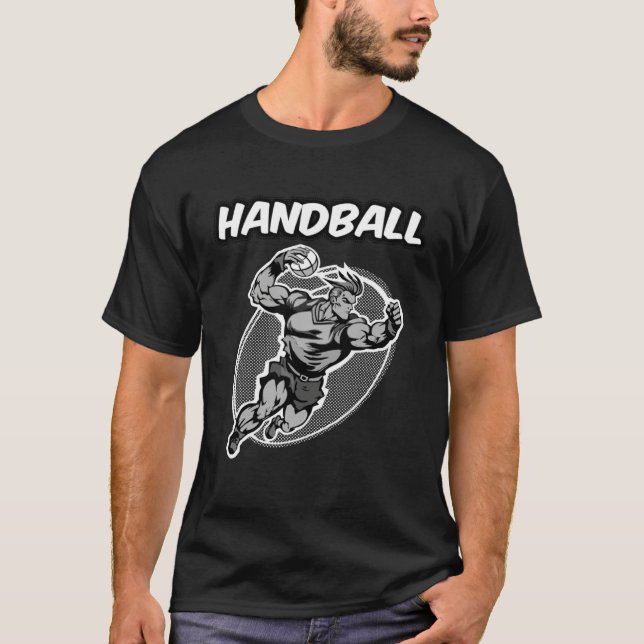 Camiseta Handball Player Team Coach (Frente)