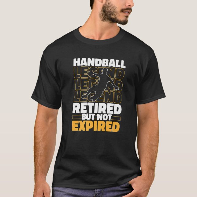 Camiseta Handball Retired Sport  Handball (Frente)