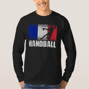Camiseta Handball Sport França Flag Handball French