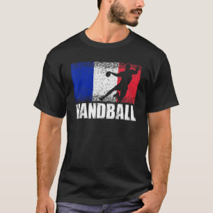 Camiseta Handball Sport França Flag Handball French
