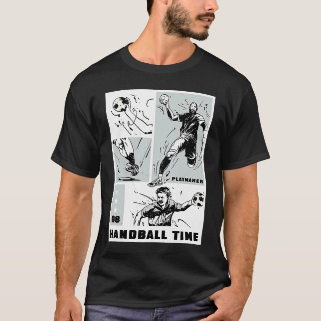 Camiseta Handball time Playmaker Collage (Frente)