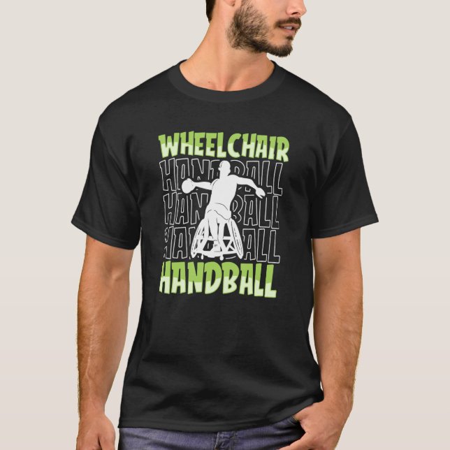 Camiseta Handball Wheelchair  Sport Handball (Frente)