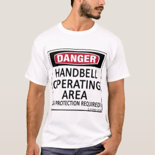Camiseta Handbell da área de funcionamento