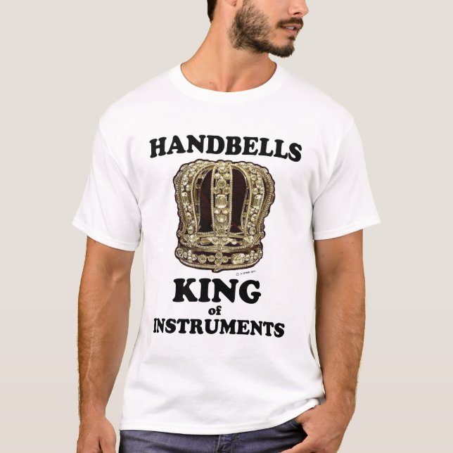 Camiseta Handbell King of Instruments T-Shirt (Frente)