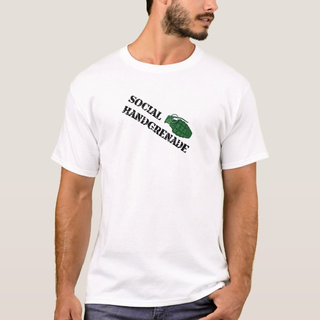 Camiseta Handgrenade social (Frente)