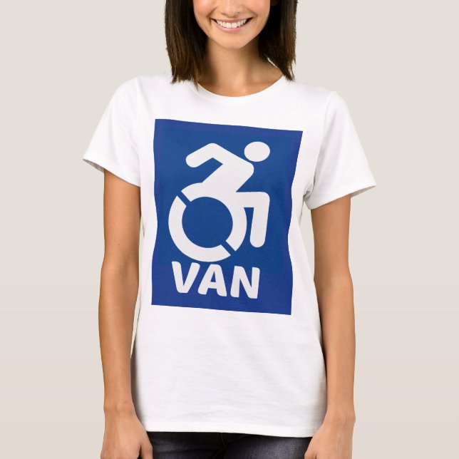 Camiseta Handicapped Van Modern (Frente)