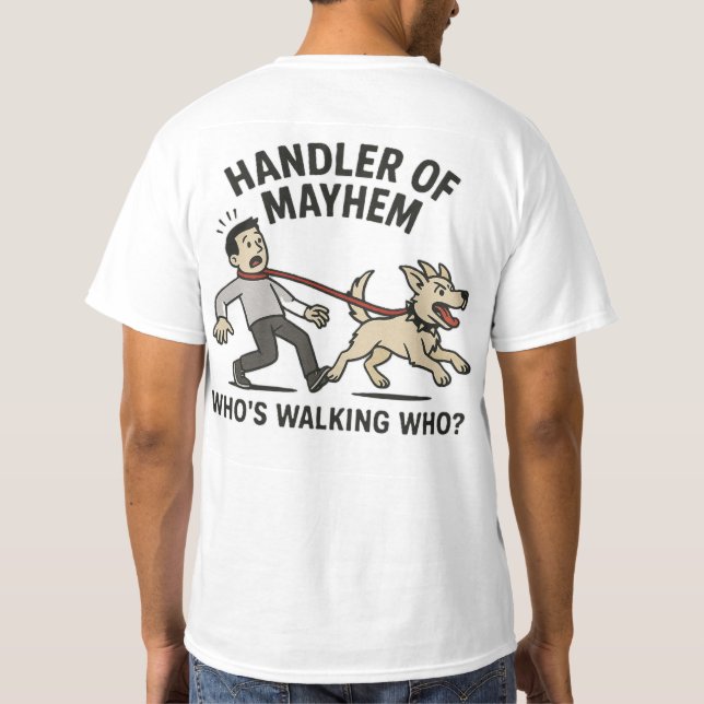 Camiseta Handler of Mayhem  (Verso)