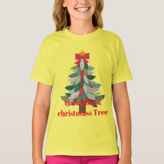 Camiseta "Handmade Christmas Tree — Designed