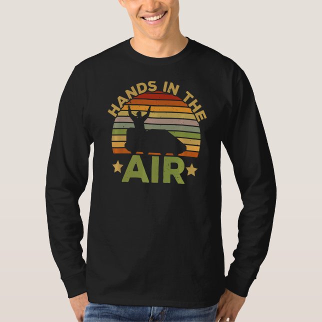 Camiseta Hands In The Air Roller Coaster  Rollercoaster Rid (Frente)