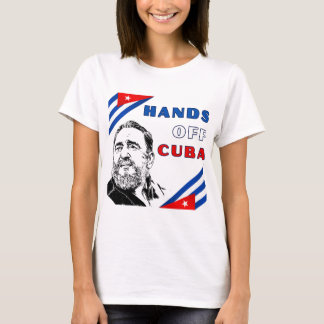 Camiseta Hands Off Cuba