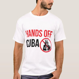 Camiseta Hands Off Cuba