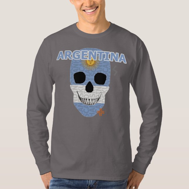Camiseta HANDSKULL Argentina T-Shirt B2 (Frente)