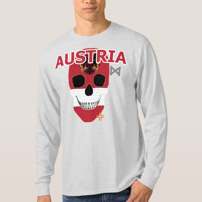 Camiseta HANDSKULL Áustria T-Shirt B2 (Frente)