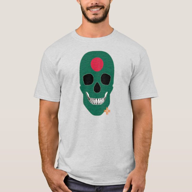 Camiseta HANDSKULL Bangladesh t-shirt básica B2 (Frente)