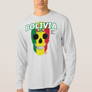 Camiseta HANDSKULL Bolívia T-Shirt B2 de longa distância