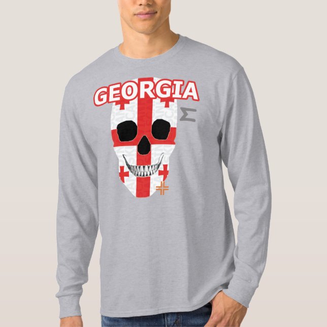 Camiseta HANDSKULL Georgia Long Sleeve T Shirt B2 (Frente)