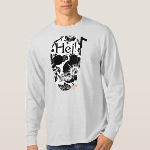 Camiseta HANDSKULL Hej T-Shirt B2 de longa distância