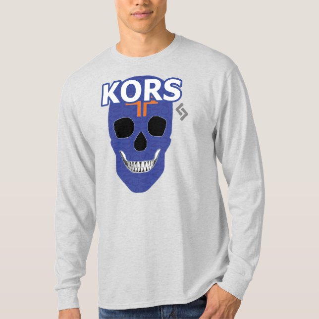 Camiseta HANDSKULL Kors T-Shirt B2 de longa distância (Frente)