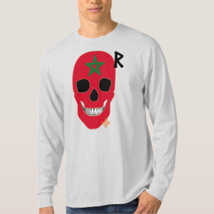 Camiseta HANDSKULL Marrocos T-Shirt B2 de longa distância